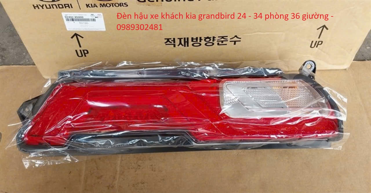 Đèn hậu xe khách kia grandbird 24 - 34 phòng 36 giường