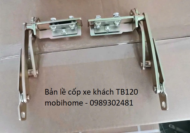 Bản lề cốp xe khách thaco mobihome TB120 giường nằm