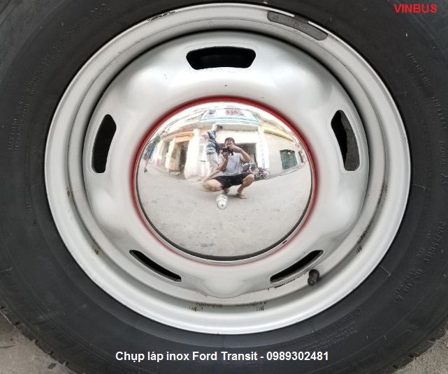 chụp đầu láp inox Ford transit